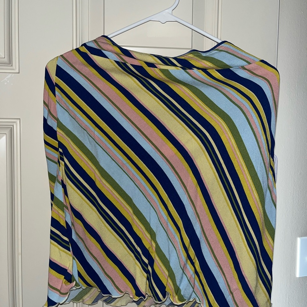Free People Multicolor Striped Skirt